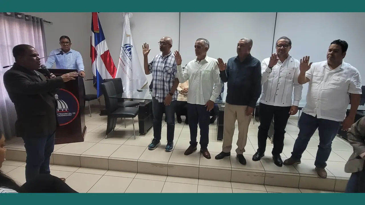 Juramentan nuevas directivas del CDP y el SNTP en Santiago Rodríguez 2 Juramentacion SNTP SR 2026