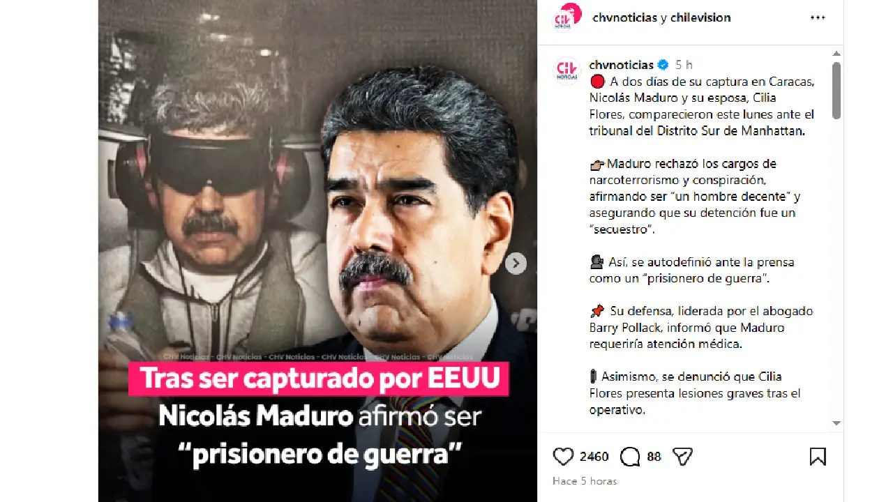 Maduro - captura