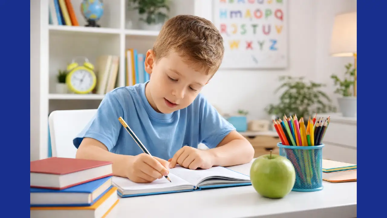 Cómo crear buenos hábitos de estudio en niños que inician la primaria 1 Espacio de estudio