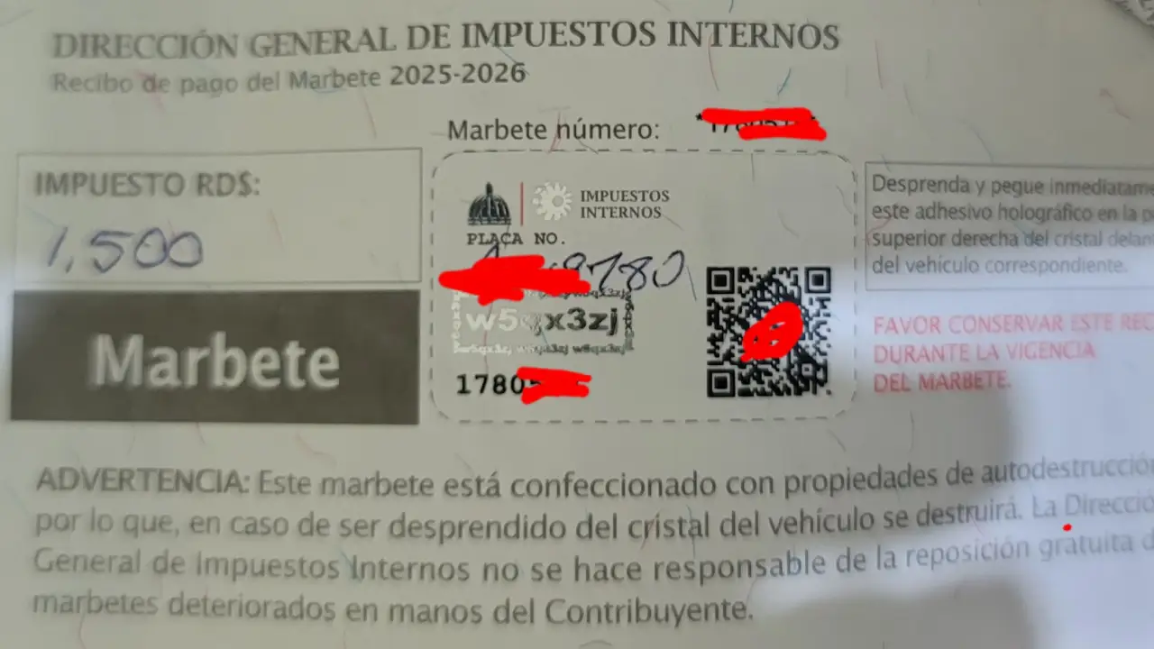 Venció el plazo para renovar el marbete y comienzan las sanciones 1 Marbete renovacion