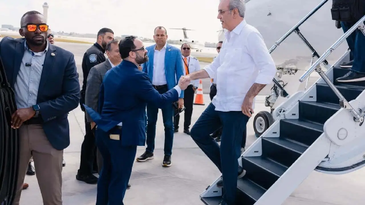 El presidente Lus Abinader