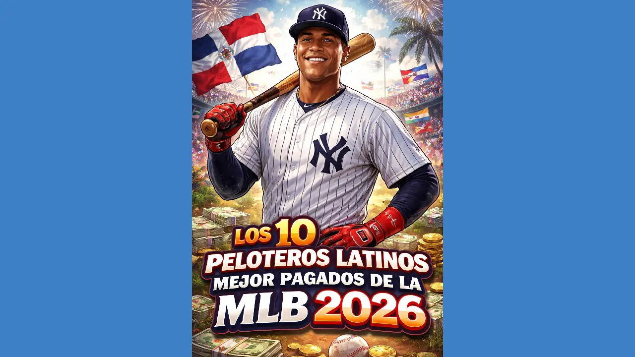 Los 10 peloteros latinos mejor pagados de la MLB en 2026: dominio caribeño en las Grandes Ligas 1 peloteros latinos mejor pagados