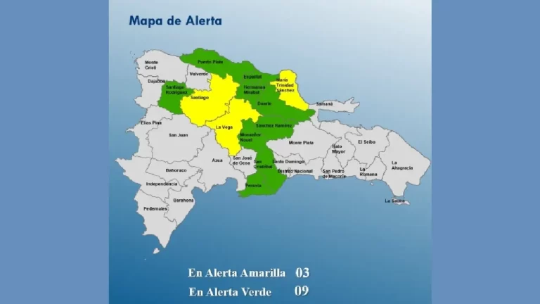 lluvias alerta provincias