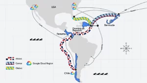 Google anuncia tres cables submarinos que conectarán a RD con América y Europa 5 cables submarinos