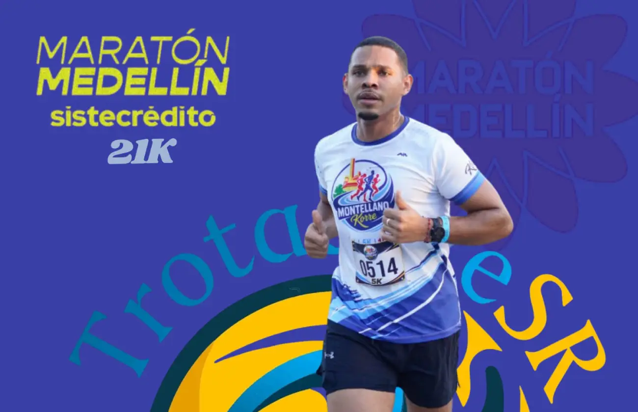 Santiagorrodriguense Wilmi Grullón participa en la Media Maratón de Medellín 1 Wilmi Grullón