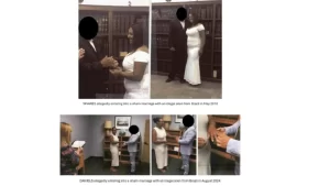 Red de matrimonios falsos investigada en Massachusetts