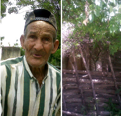 Milton Jiménez pide ayuda para construir casa de anciano