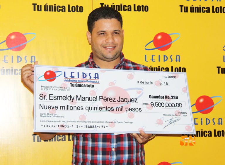 Leidsa entrega 19 millones a dos nuevo millonarios (Fotos+videos)