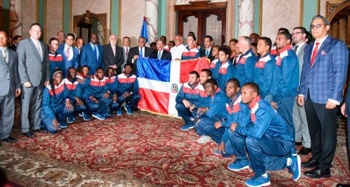 El presidente despide a delegación Dominicana que participará en los Juegos Olímpicos