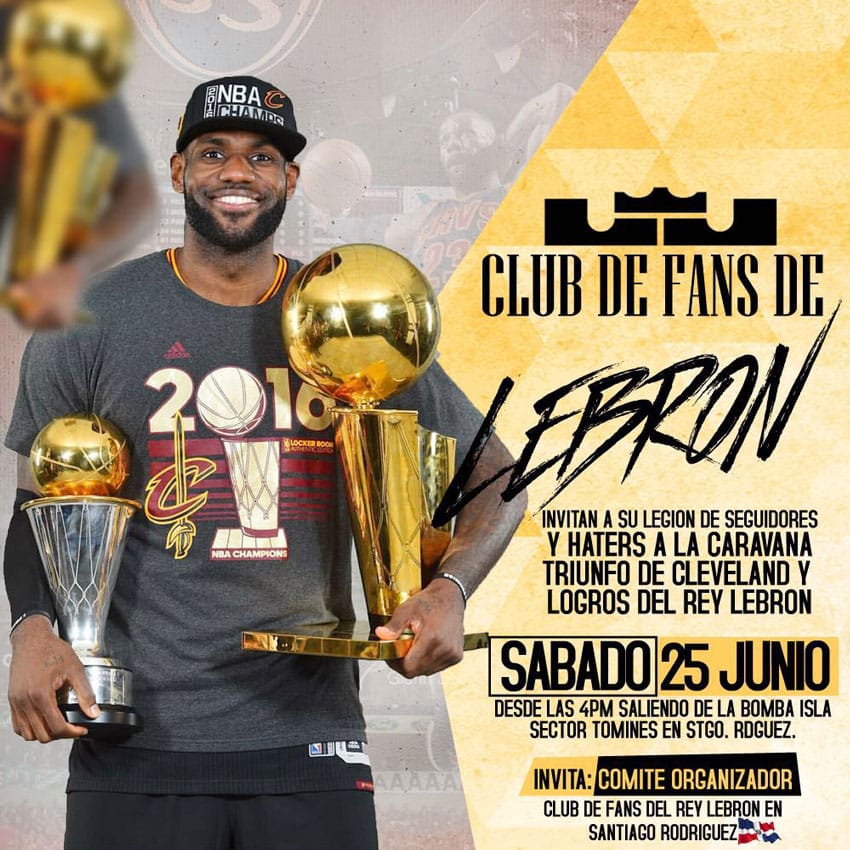 Lebrón recibirá homenaje en Sabaneta 1 Lebron James Rafa 2016 FE 1