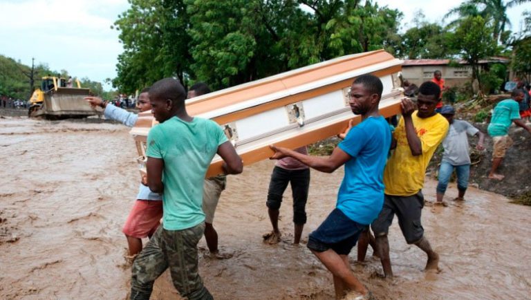 Atribuyen 10 muertes en Haití al huracán Matthew