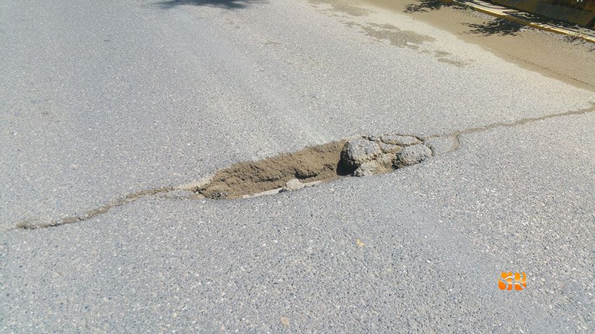 Es un hecho deterioro carretera Santiago Rodríguez - Mao 1 Carretera SR Mao Puente Caimito 1