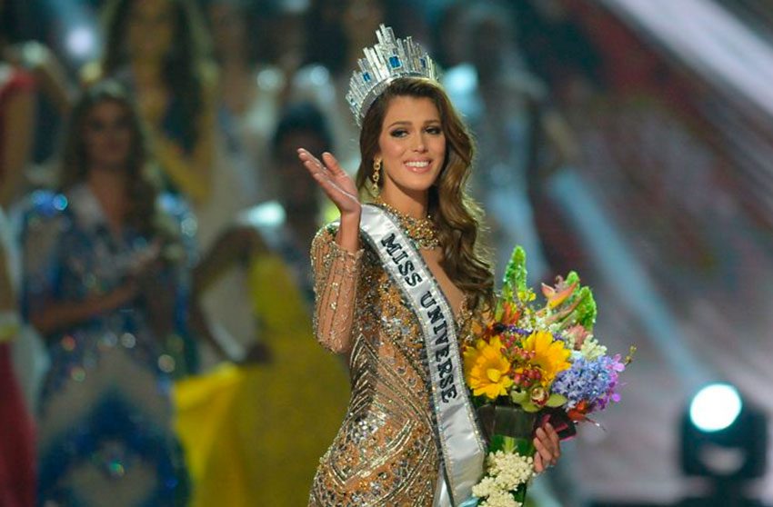 Miss Universo Iris Mittenaere. (AFP).