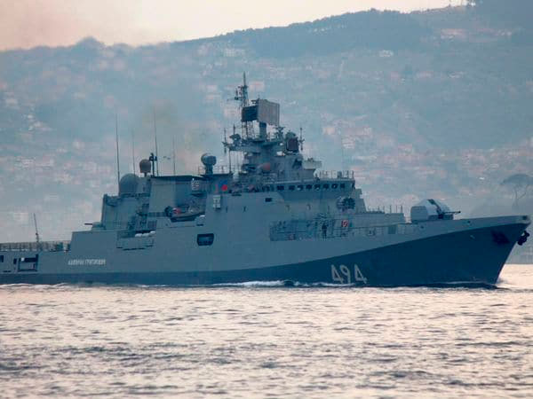 Un buque guerra ruso se dirige a Siria tras el bombardeo de Estados Unidos