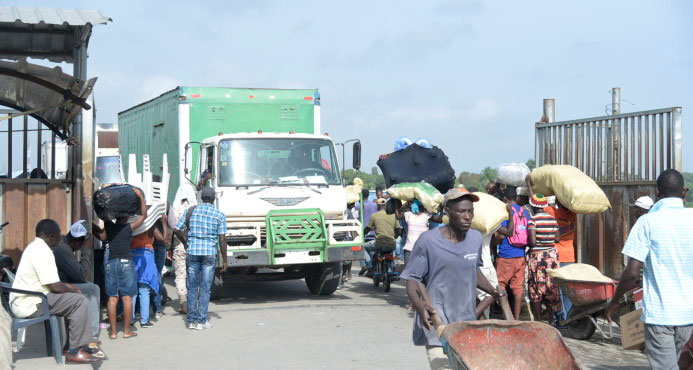 Autoridades haitianas permitieron entrada productos del Mercado Binacional