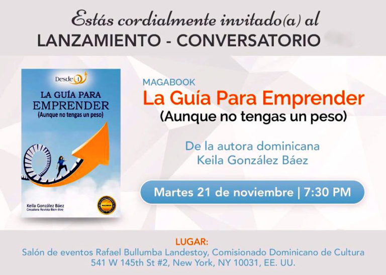 Sabanetera impartirá charla en Manhattan