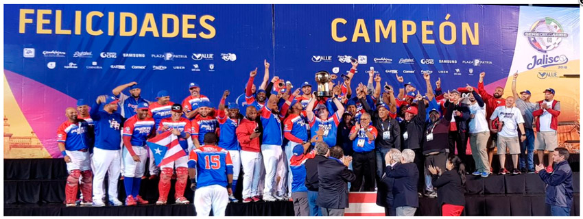 Puerto Rico campeón por segundo año consecutivo.