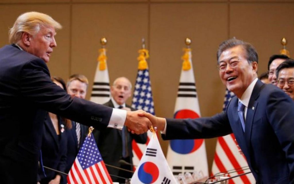 Corea Trump