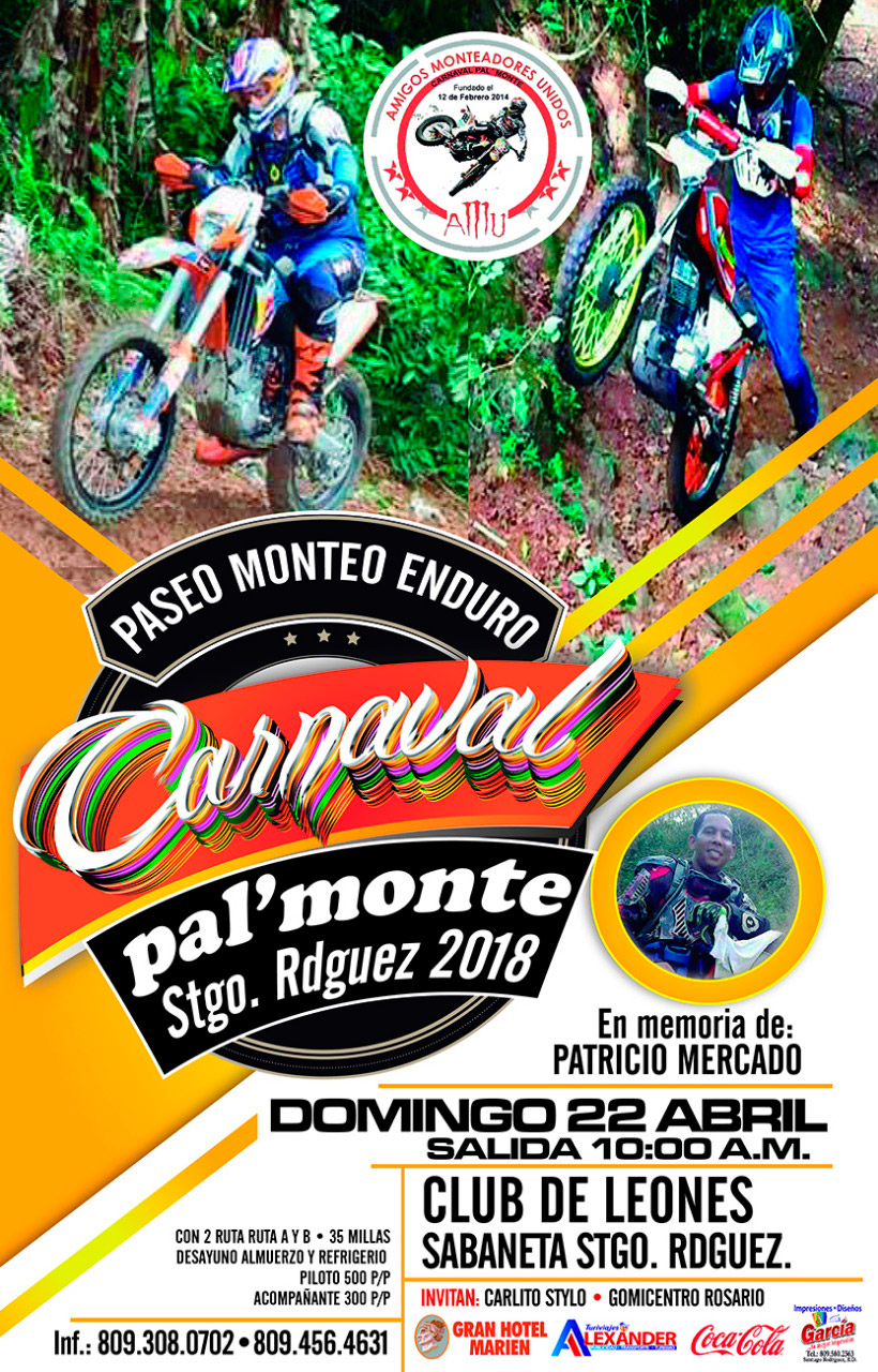 Celebran “V Carnaval Pal’ Monte” con cientos de participantes 1 Monteadores 2018