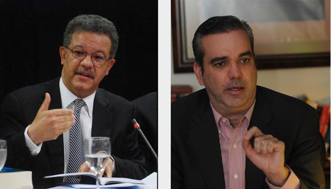 Leonel y Luis Abinader ganarían candidaturas
