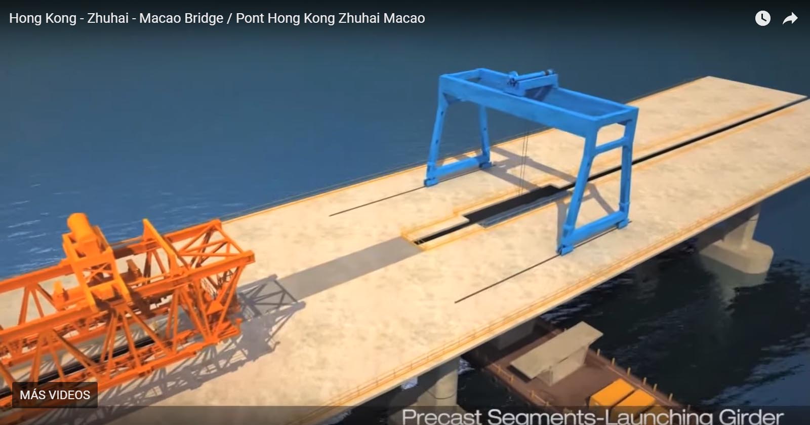 China muestra al mundo el puente marítimo más largo del mundo 1 Puente Chino largo