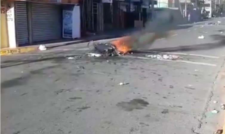 Vea en fotos y video como transcurre en paro laboral del Cibao
