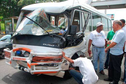 Estudio revela siete personas mueren al día en el país por accidentes de tránsito 1 accidente