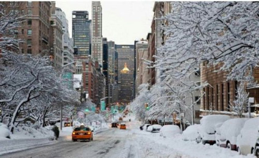 Cancelan varios vuelos a EE.UU. desde R.Dominicana por la tormenta Harper 1 nieve min