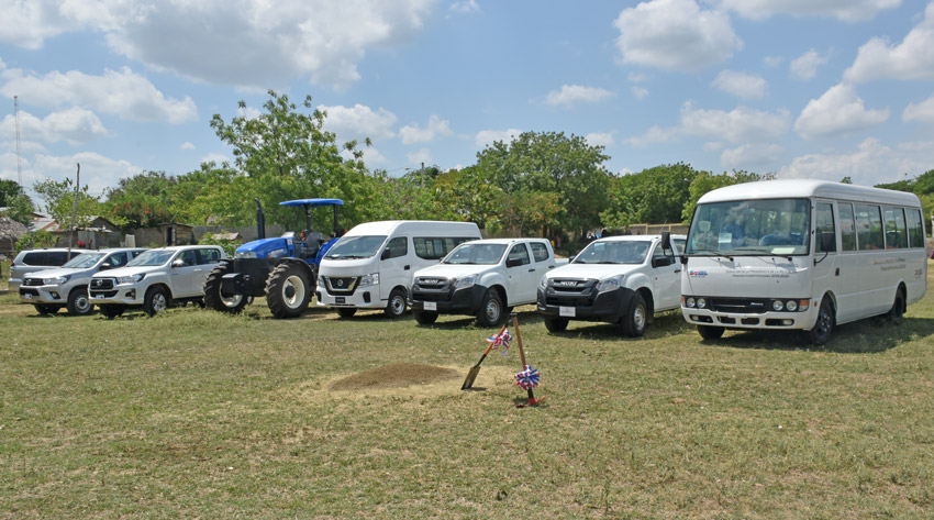 Visita sorpresa Caobas vehiculos