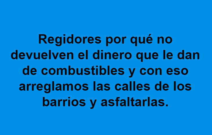 Ricardo González pide devolver dinero de combustible 1 Ricardo regidores devolver FE