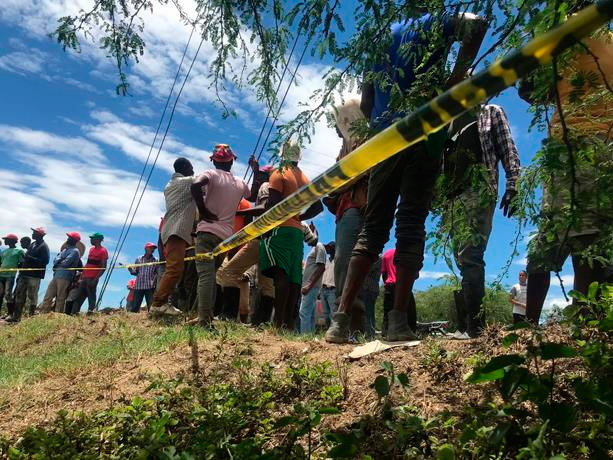 Haitianos muertos Navarrete FE