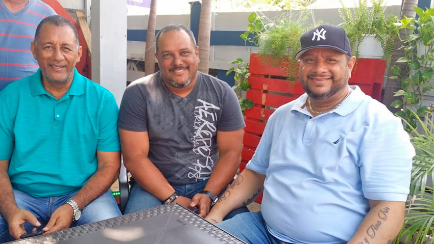 El reencuentro de Kerube Ortiz 4 Pr Roberto Reyes Patio Kerube Ortiz 2019