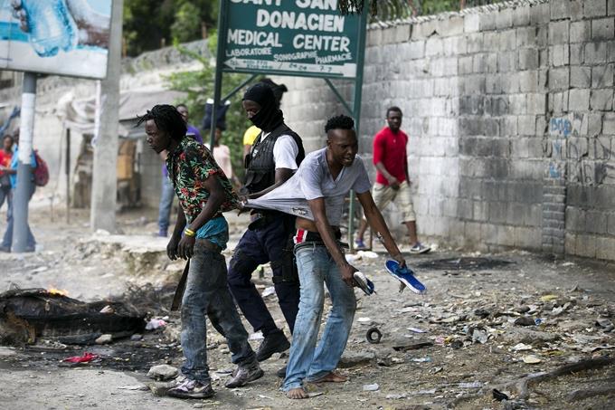protesta haiti