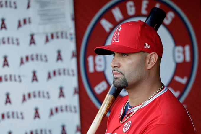 Bola empujada 2000 de Pujols a Salón Fama