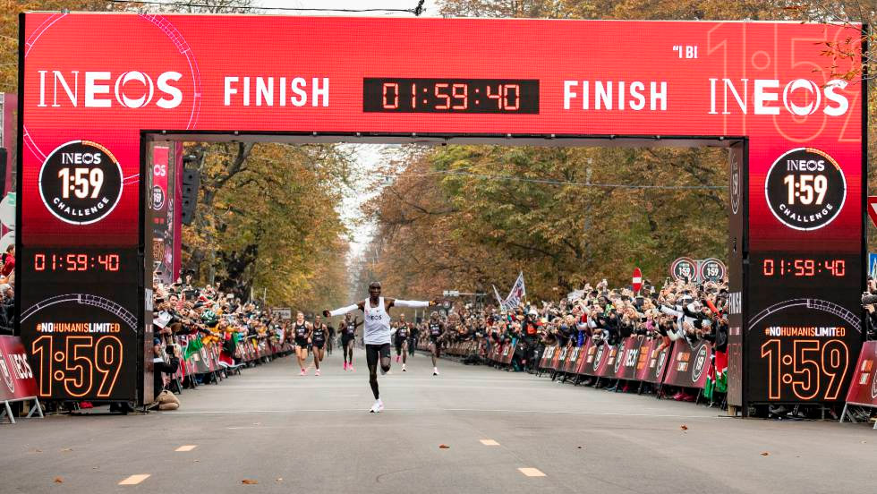 Eliud Kipchoge maraton FE