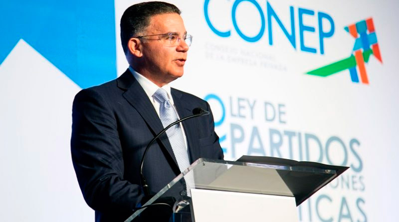 El CONEP y más de 40 asociaciones apoyan la JCE y piden prudencia 1 Pedro Brache Presidente Conep FE