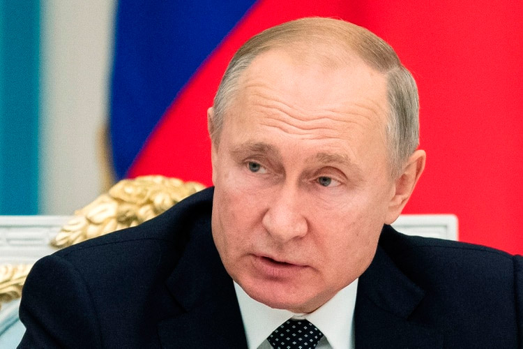 Vladimir Putin presidente Rusia FE
