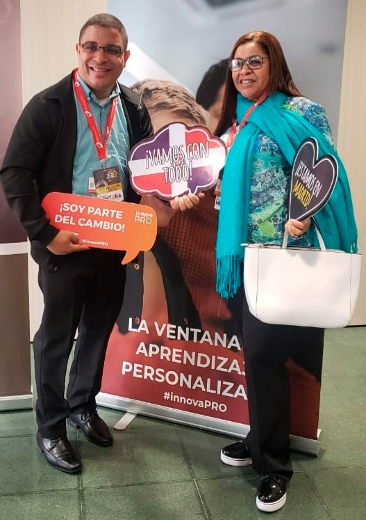 Berta Bourdierd Ejecutiva de Colegio Madre Teresa de Calcuta de Santiago valora en España la Innovación Educativa