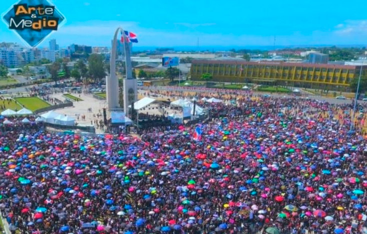 Miles manifestantes exigen próximas elecciones de RD sean transparentes