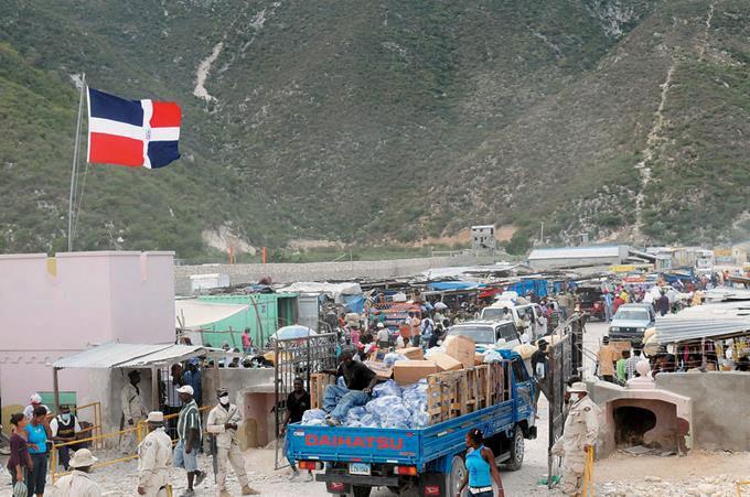 ¿Cuáles productos se verían afectados si el cierre de la frontera de Haití se extiende al ámbito comercial?