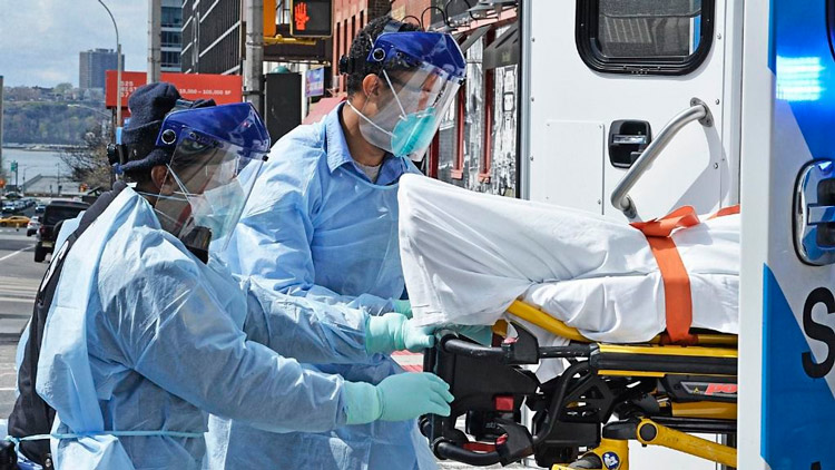 Coronavirus camilleros muertos FE