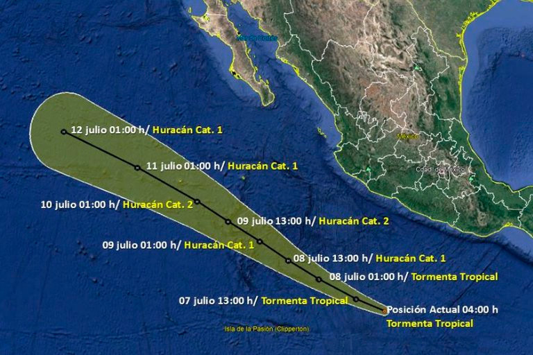 Advierten onda tropical se convertirá huracán frente a costa Baja California 5 Advierten onda tropical se convertirá huracán frente a costa Baja California