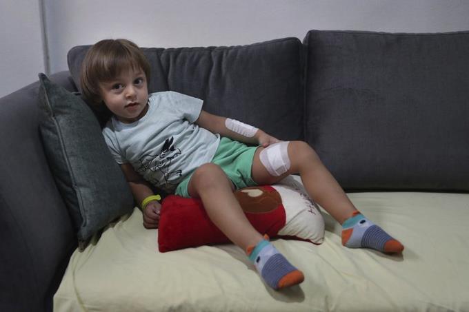 Los niños en Beirut sufren trauma tras la potente explosión