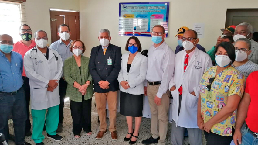 Posicionan Director Provincial de Salud Pública en Santiago Rodríguez 2 Dr Manuel Rodriguez DPS juramentacion 2