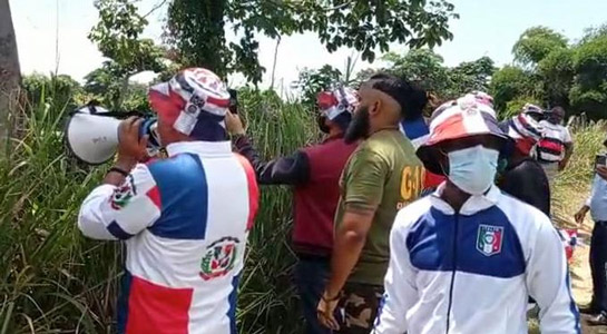 Dominicanos siguen protestas contra plan de desvío del Masacre 1 Dominicanos siguen protestas contra plan de desvío del Masacre