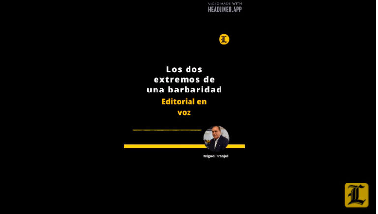 Los dos extremos de una barbaridad