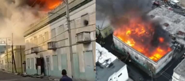 Mueren tres bomberos al tratar de sofocar un incendio en La Vega 4 Mueren tres bomberos al tratar de sofocar un incendio en La Vega