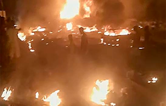 Explosión de camión cisterna deja 92 muertos en Sierra Leona