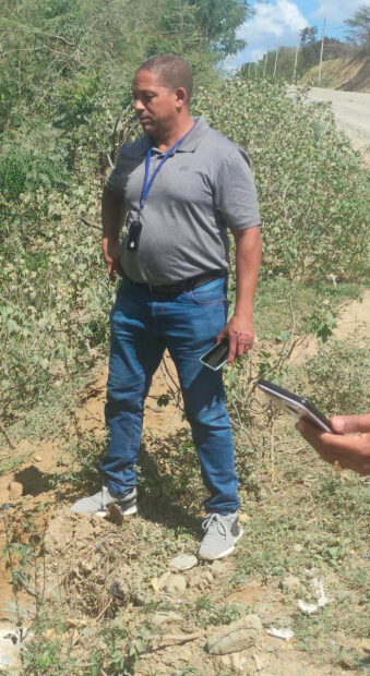 Pr Junior Polanco accidente