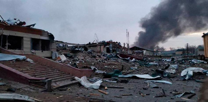 Ucrania: Ataque ruso contra base cerca de Polonia deja 35 muertos (+vídeo)